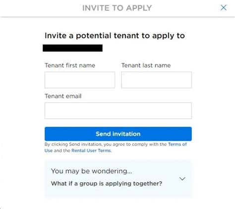 zillow application rental|zillow rental invite to apply.